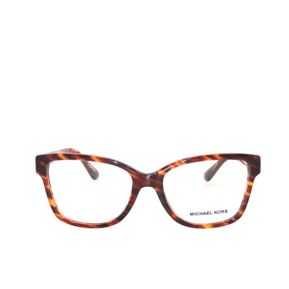 Michael Kors Orlando MK4082 3669 54 Transparent Brown Tortoise Eyeglasses 4082 - Picture 2 of 7
